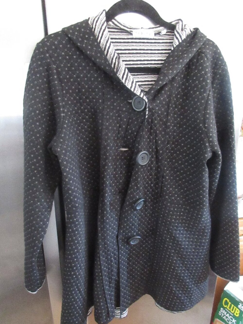 Habitat hooded button cardigan M